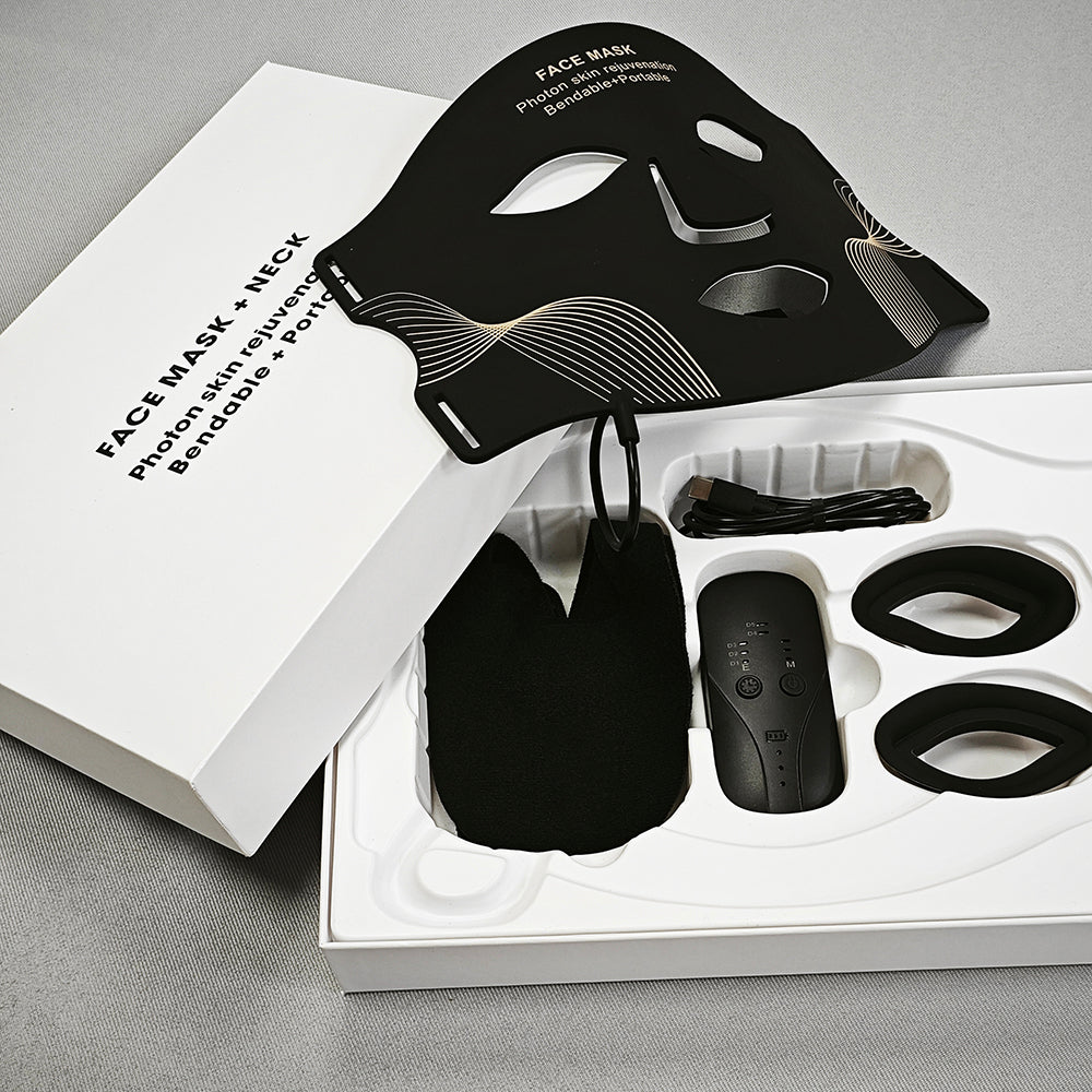 Reveah LED Therapy Mask 7-Color Light Therapy Mask for Clearer, Brighter-Looking Skin